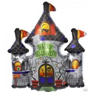 Haunted House Halloween Supershape Balloon